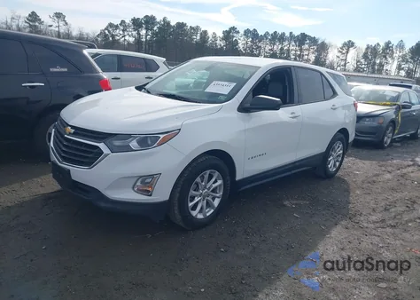 2019 Chevrolet Equinox Ls z USA, uszkodzony, nr VIN 3GNAXHEV2KS551133